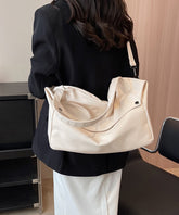 Coffee Colored Versatile Large Capacity Crossbody Bag